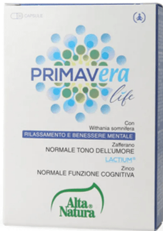 Primavera with Lactium for relaxation and mental well-being