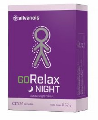 GoRelax Night avec Lactium est Un remède naturel unique pour un sommeil sain et le maintien des rythmes circadiens.